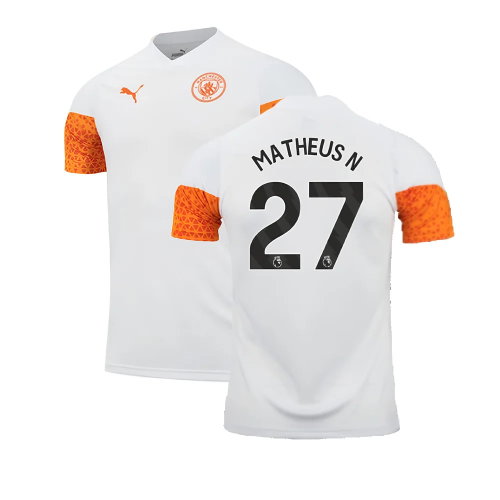 2023-2024 Man City Training Jersey (Marble) (Matheus N 27)