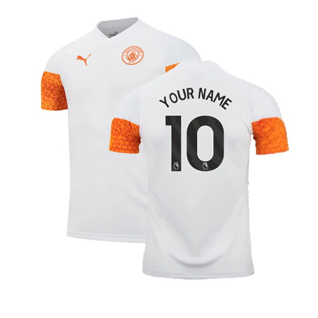 2023-2024 Man City Training Jersey (Marble) (Your Name)