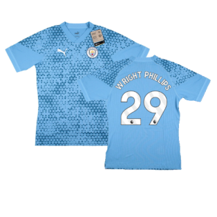 2023-2024 Man City Training Jersey Pro (Light Blue) (WRIGHT PHILLIPS 29)