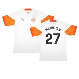 2023-2024 Man City Training Jersey Pro (Marble) (Matheus N 27)