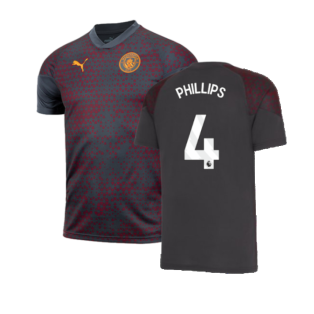 2023-2024 Man City Training Jersey (Strong Grey) (PHILLIPS 4)