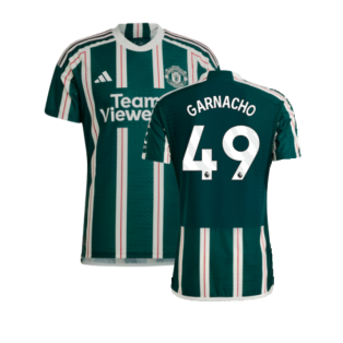 2023-2024 Man Utd Authentic Away Shirt (Garnacho 17)