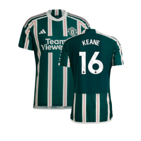 2023-2024 Man Utd Authentic Away Shirt (Keane 16)