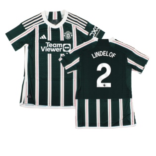 2023-2024 Man Utd Authentic Away Shirt (Ladies) (Lindelof 2)