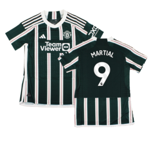 2023-2024 Man Utd Authentic Away Shirt (Ladies) (Martial 9)
