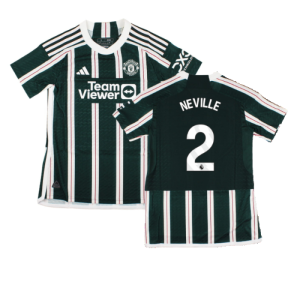 2023-2024 Man Utd Authentic Away Shirt (Ladies) (Neville 2)