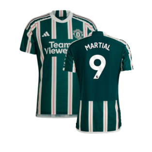 2023-2024 Man Utd Authentic Away Shirt (Martial 9)