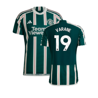 2023-2024 Man Utd Authentic Away Shirt (Varane 19)