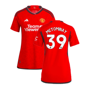 2023-2024 Man Utd Authentic Home Shirt (Ladies) (McTominay 39)