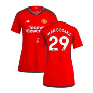 2023-2024 Man Utd Authentic Home Shirt (Ladies) (Wan Bissaka 29)