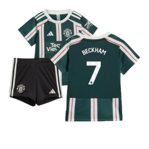 2023-2024 Man Utd Away Baby Kit (Beckham 7)