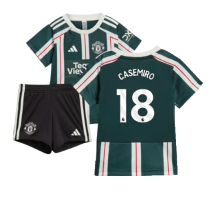 2023-2024 Man Utd Away Baby Kit (Casemiro 18)