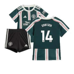 2023-2024 Man Utd Away Baby Kit (Eriksen 14)