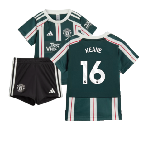 2023-2024 Man Utd Away Baby Kit (Keane 16)