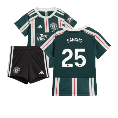 2023-2024 Man Utd Away Baby Kit (Sancho 25)