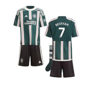 2023-2024 Man Utd Away Mini Kit (Beckham 7)
