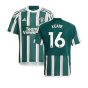 2023-2024 Man Utd Away Shirt (Kids) (Keane 16)