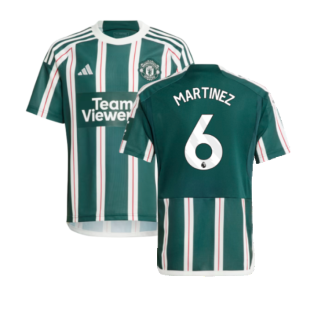 2023-2024 Man Utd Away Shirt (Kids) (Martinez 6)