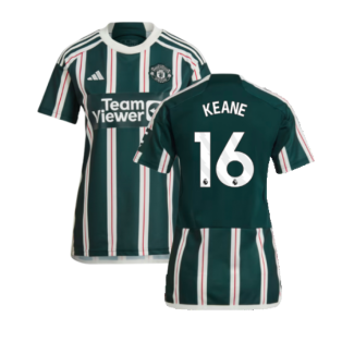 2023-2024 Man Utd Away Shirt (Ladies) (Keane 16)