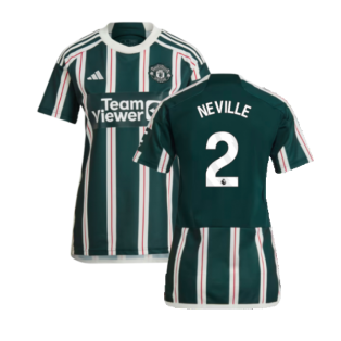 2023-2024 Man Utd Away Shirt (Ladies) (Neville 2)