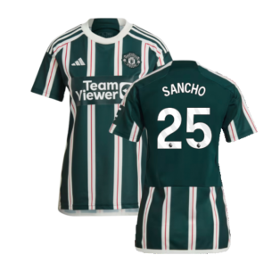 2023-2024 Man Utd Away Shirt (Ladies) (Sancho 25)