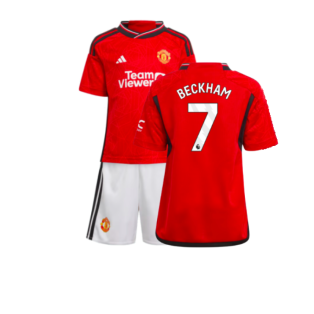 2023-2024 Man Utd Home Mini Kit (Beckham 7)