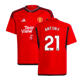 2023-2024 Man Utd Home Shirt (Kids) (Antony 21)