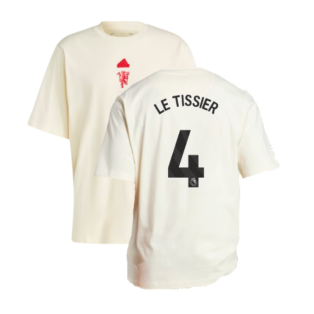 2023-2024 Man Utd Lifestyle OS Tee (White) (Le Tissier 4)