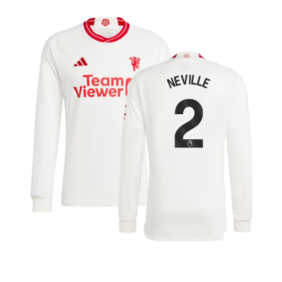 2023-2024 Man Utd Long Sleeve Third Shirt (Neville 2)