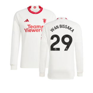 2023-2024 Man Utd Long Sleeve Third Shirt (Wan Bissaka 29)