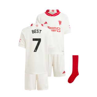 2023-2024 Man Utd Third Mini Kit (Best 7)