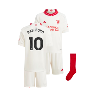 2023-2024 Man Utd Third Mini Kit (Rashford 10)