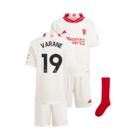 2023-2024 Man Utd Third Mini Kit (Varane 19)