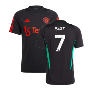 2023-2024 Man Utd Training Jersey (Black) (Best 7)