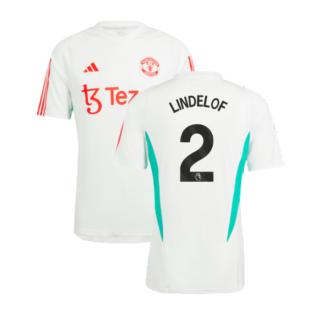 2023-2024 Man Utd Training Jersey (White) (Lindelof 2)