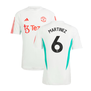 2023-2024 Man Utd Training Jersey (White) (Martinez 6)