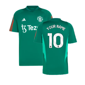 2023-2024 Man Utd Training Shirt (Green)