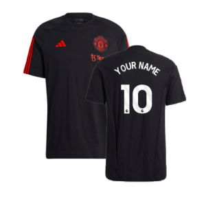 2023-2024 Man Utd Training Tee (Black)