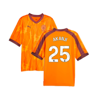 2023-2024 Manchester City eSports Jersey (Orange) (AKANJI 25)