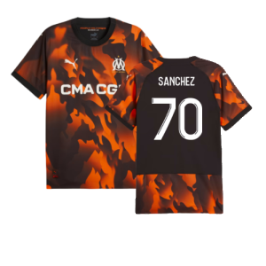 2023-2024 Marseille Authentic Third Shirt (Sanchez 70)