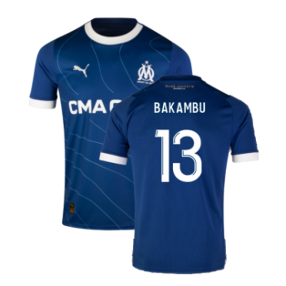2023-2024 Marseille Away Shirt (Kids) (Bakambu 13)