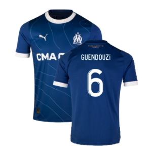2023-2024 Marseille Away Shirt (Kids) (Guendouzi 6)