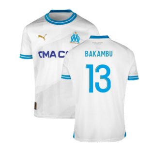 2023-2024 Marseille Home Shirt (Bakambu 13)