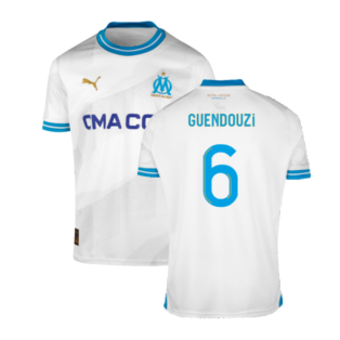2023-2024 Marseille Home Shirt (Guendouzi 6)