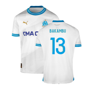 2023-2024 Marseille Home Shirt (Kids) (Bakambu 13)