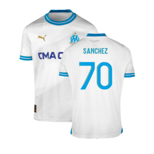 2023-2024 Marseille Home Shirt (Kids) (Sanchez 70)
