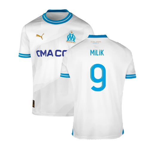 2023-2024 Marseille Home Shirt (Milik 9)