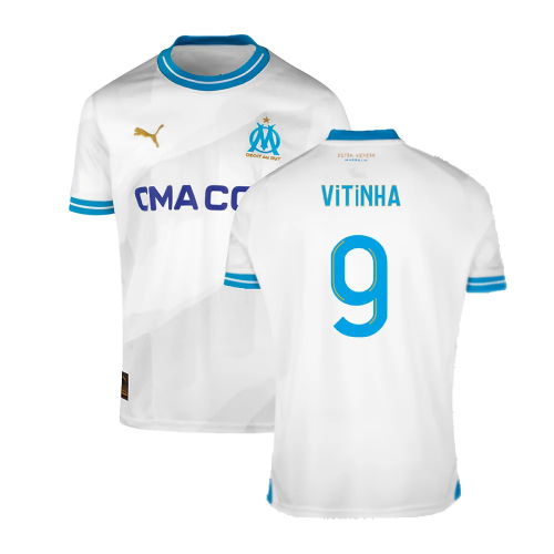 2023-2024 Marseille Home Shirt (Vitinha 9)