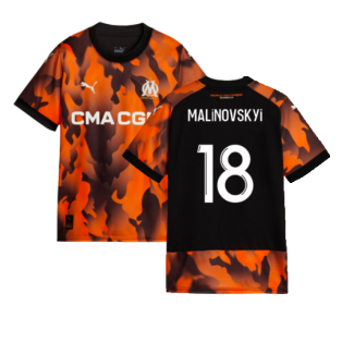 2023-2024 Marseille Third Shirt (Kids) (Malinovskyi 18)