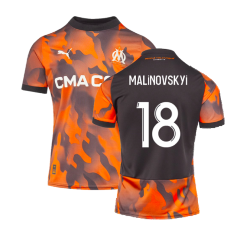 2023-2024 Marseille Third Shirt (Malinovskyi 18)